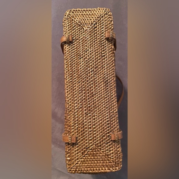 Brown Woven Tote Bag - Picture 5 of 11